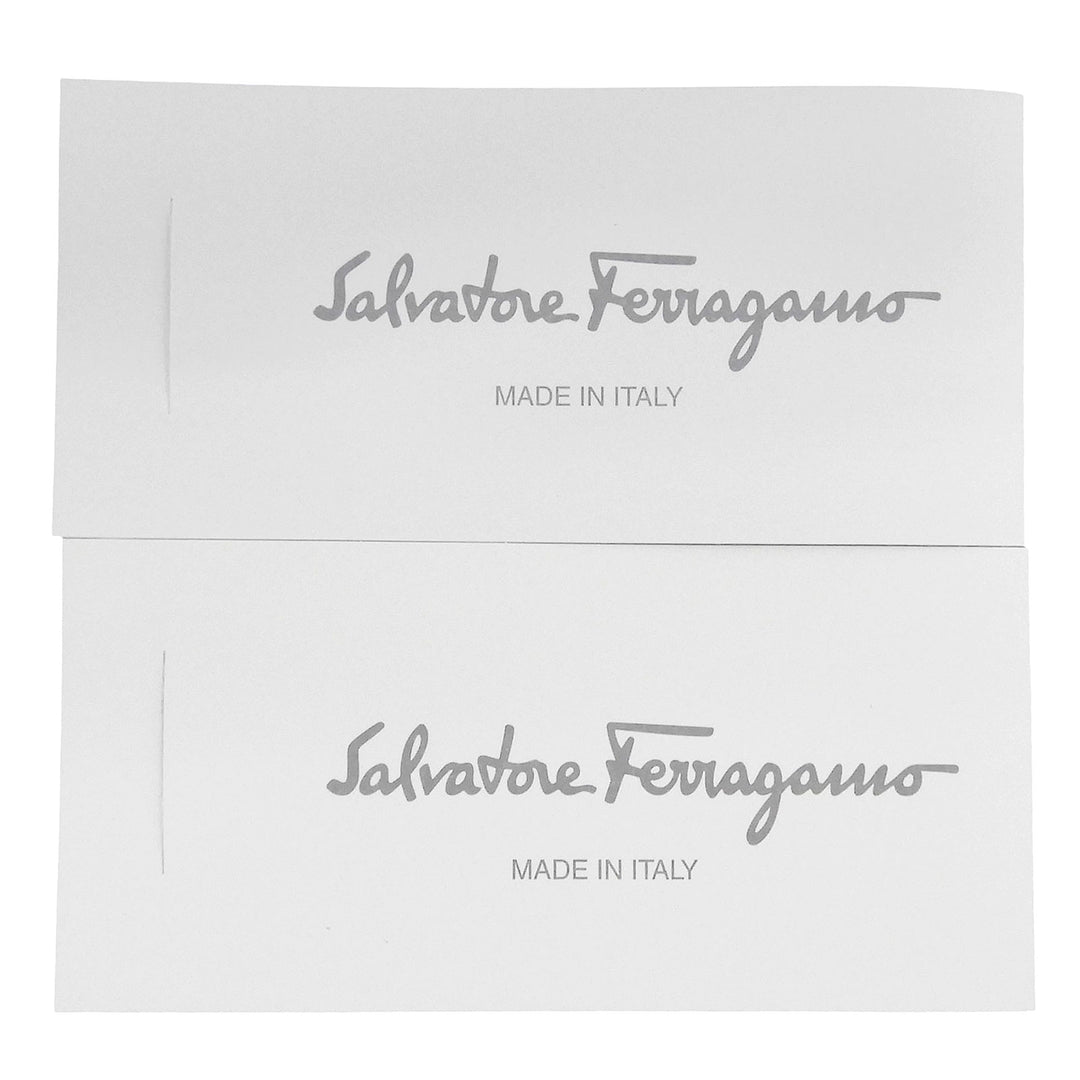 Pristine Salvatore Ferragamo tie Tennis print tie set (2 pieces) blue silk mens