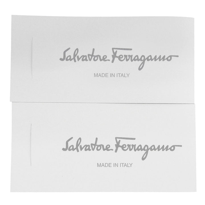 Pristine Salvatore Ferragamo tie Tennis print tie set (2 pieces) blue silk mens