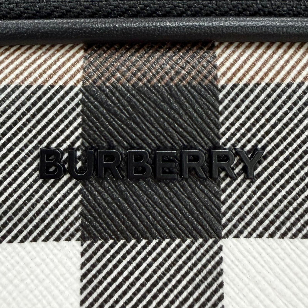 Excellent BURBERRY Shoulder Bag Paddy Brown Polyurethane Women 8049145