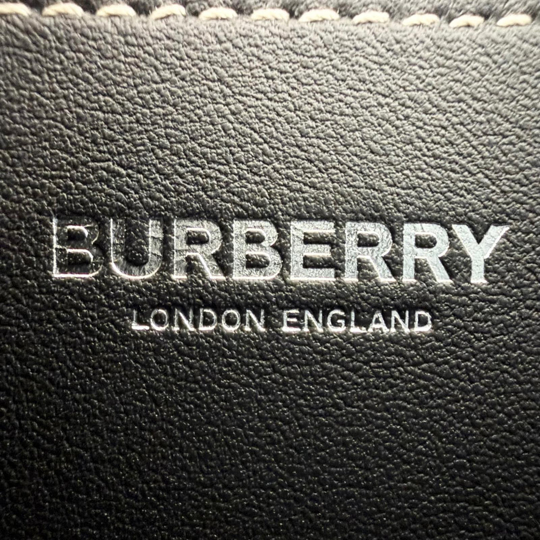 Excellent BURBERRY Shoulder Bag Paddy Brown Polyurethane Women 8049145