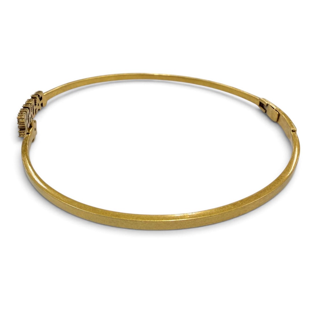 Great DIOR choker JADIOR Logo Rhinestone Star Accessory gold metal Women