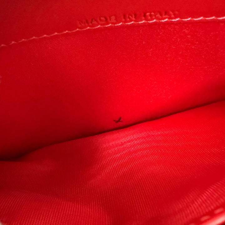 Excellent Christian Louboutin Purse Panettone Round stud crocodile