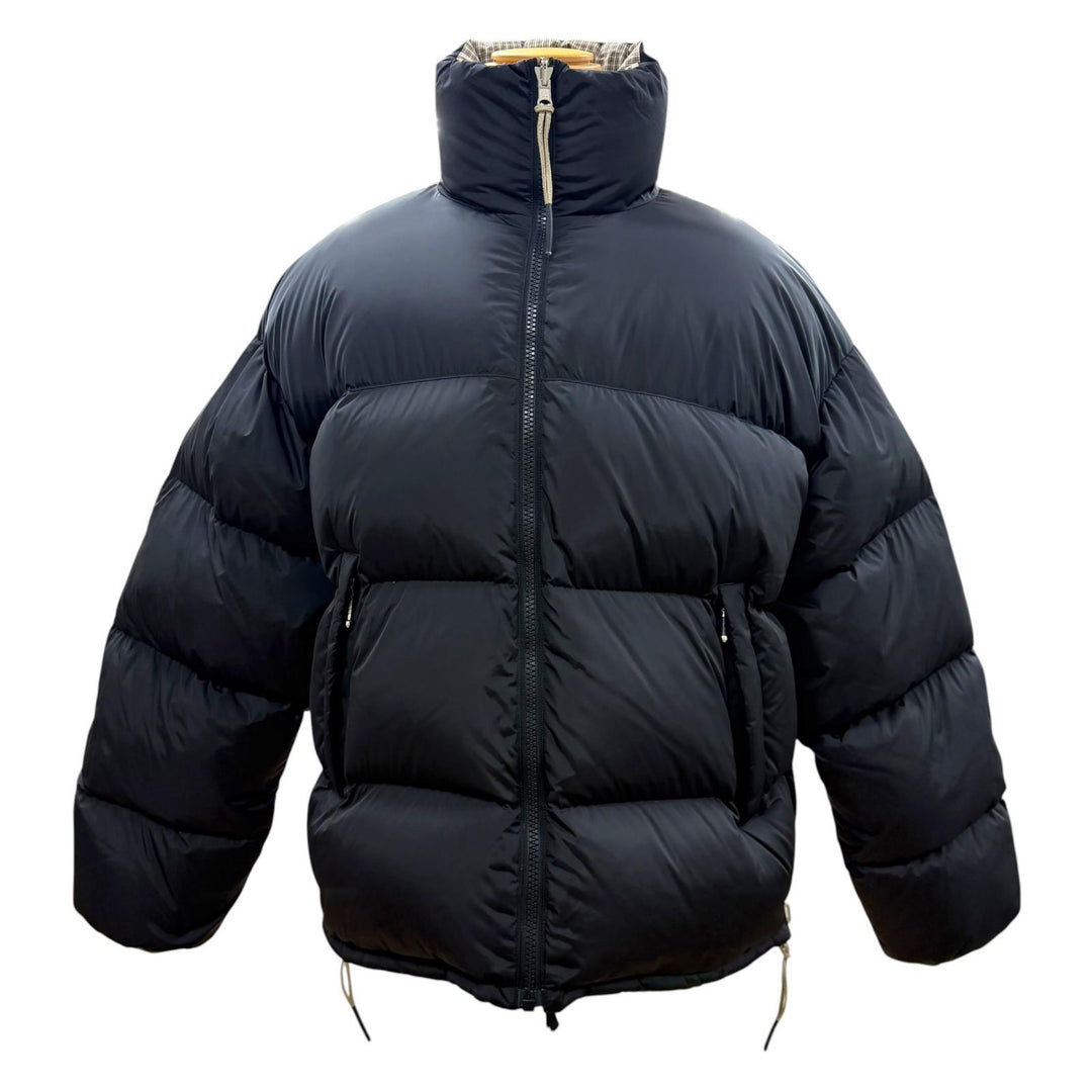 Excellent TANAKA Down jacket NEW CLASSIC DOWN JACKET black Nylon mens XL ST-124