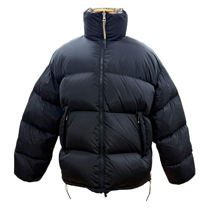 Excellent TANAKA Down jacket NEW CLASSIC DOWN JACKET black Nylon mens XL ST-124
