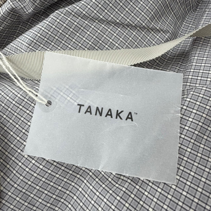 Excellent TANAKA Down jacket NEW CLASSIC DOWN JACKET black Nylon mens XL ST-124