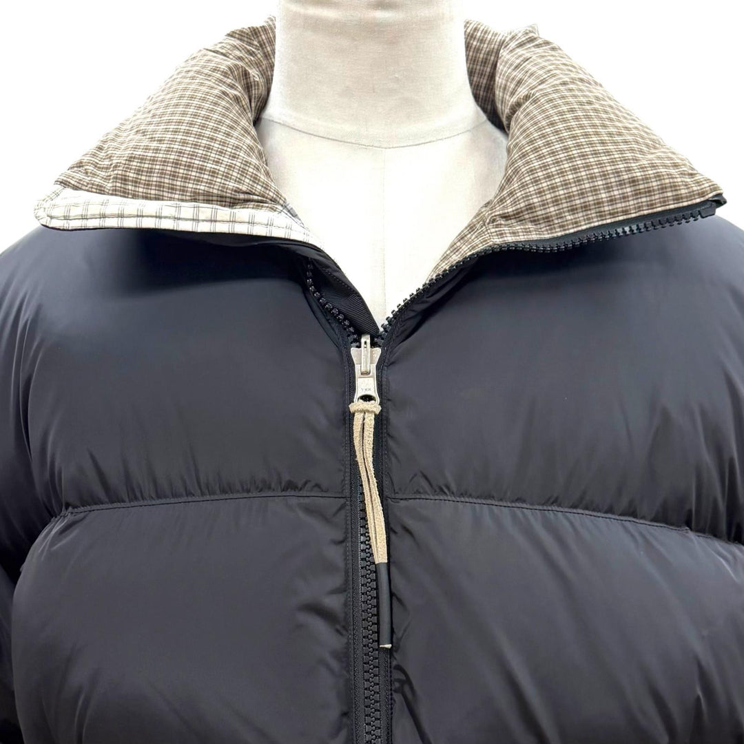 Excellent TANAKA Down jacket NEW CLASSIC DOWN JACKET black Nylon mens XL ST-124