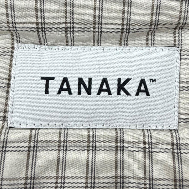 Excellent TANAKA Down jacket NEW CLASSIC DOWN JACKET black Nylon mens XL ST-124