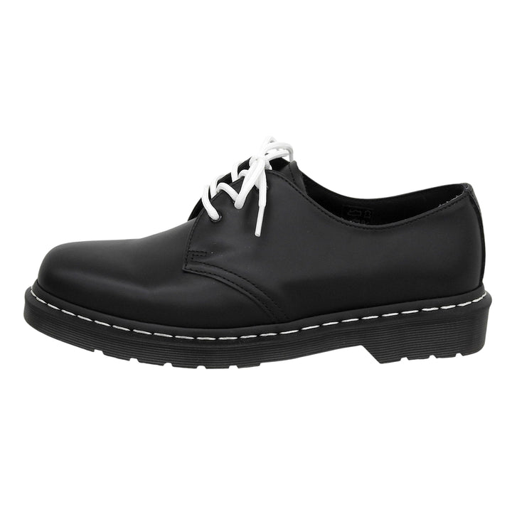 Pristine Dr.Martens Leather shoes 1461 White stitching 3-hole leather 24757
