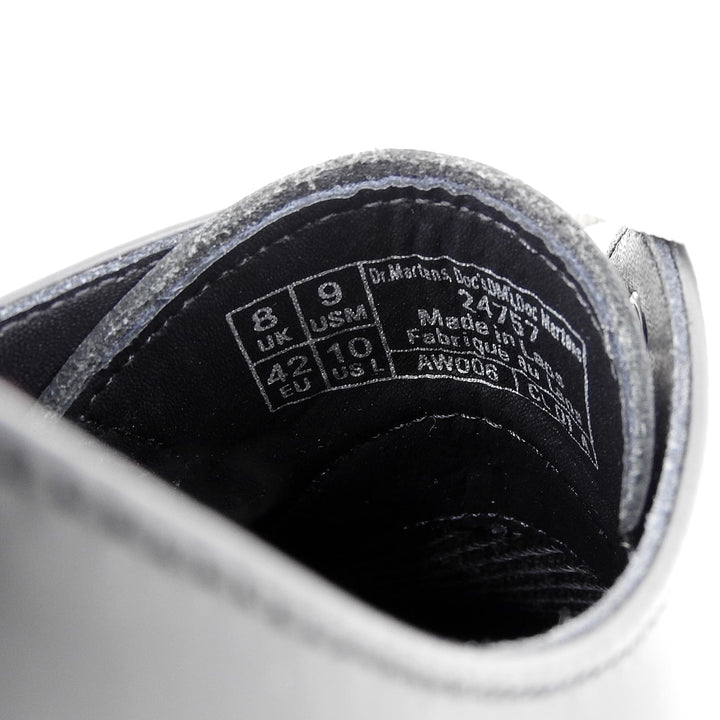 Pristine Dr.Martens Leather shoes 1461 White stitching 3-hole leather 24757