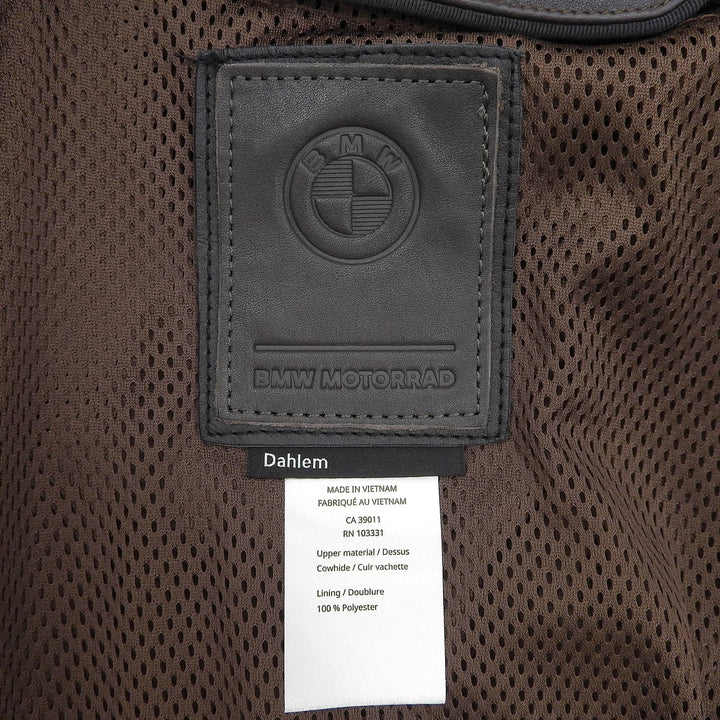Great BMW MOTORRAD Jacket Dahlem Motorcycle jacket Brown Cowhide mens S