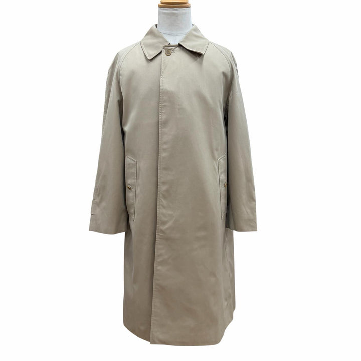 Great Burberrys coat beige cotton mens