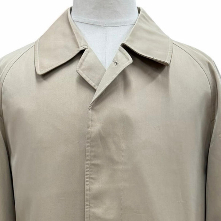 Great Burberrys coat beige cotton mens