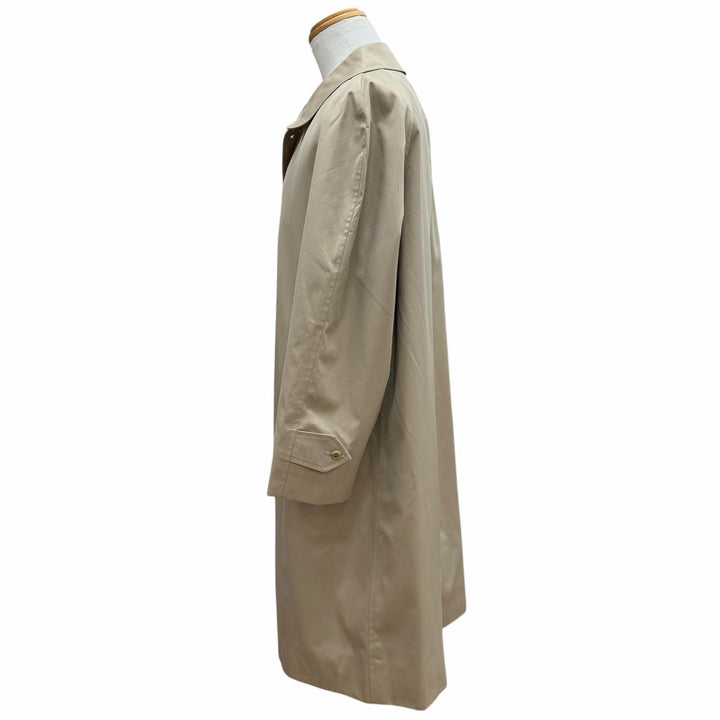 Great Burberrys coat beige cotton mens
