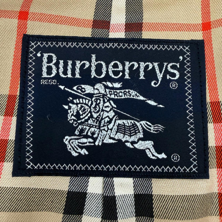 Great Burberrys coat beige cotton mens