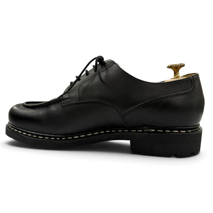 Excellent Paraboot Leather shoes CHAMBORD U-tip lace-up black leather mens 8