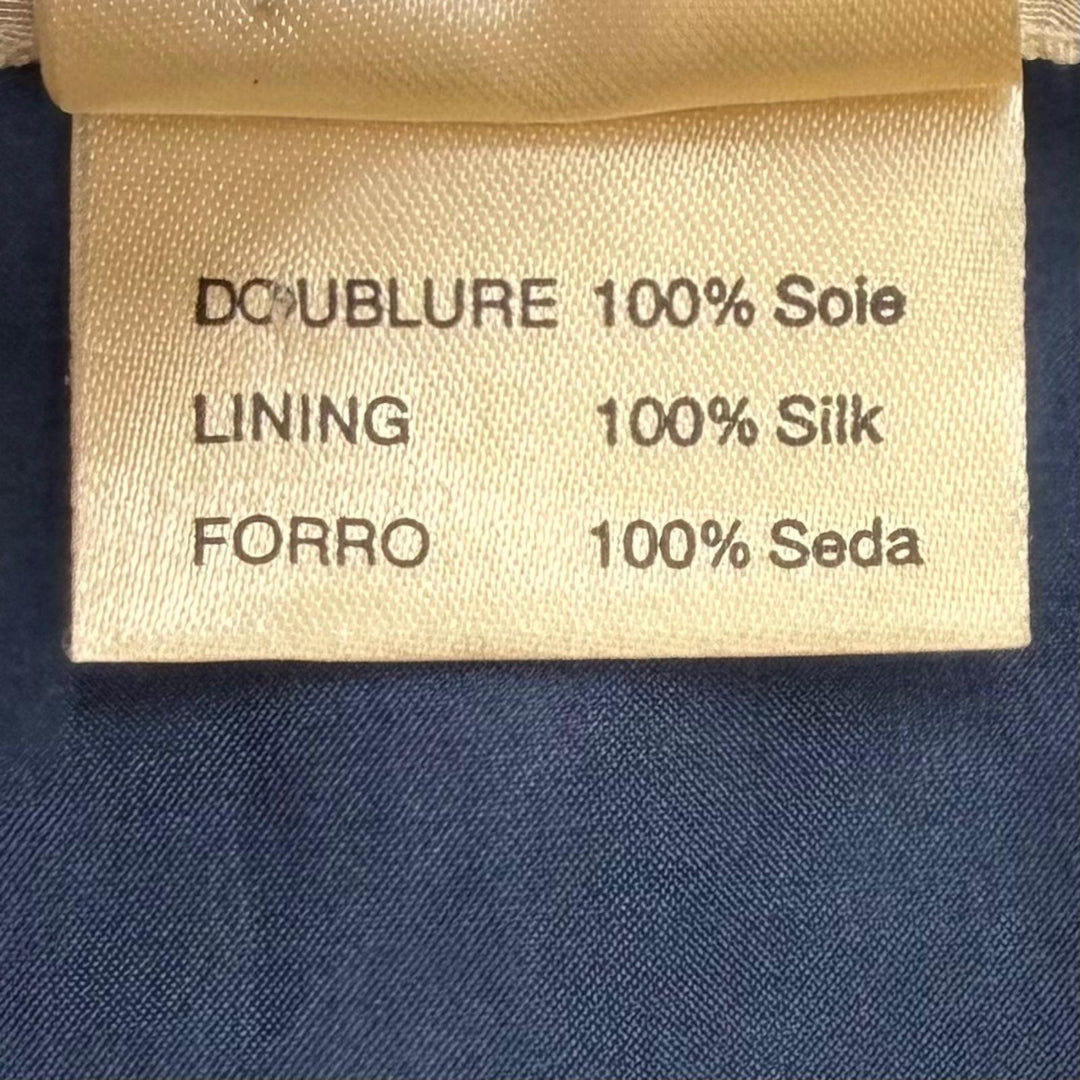 Excellent HERMES Best SICHUAN (Sichuan Province) Vest green silk mens 52