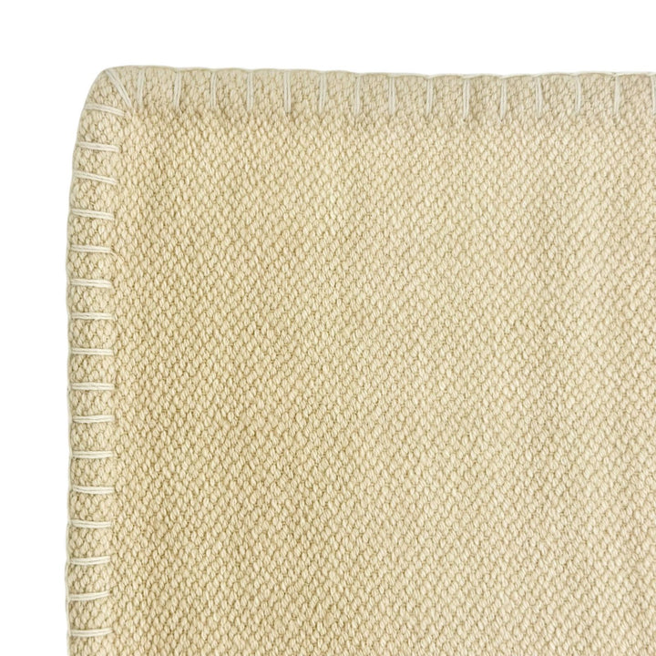Great HERMES blanket Plaid Handwoven Dye Cabriole H logo cashmere Women H104022M