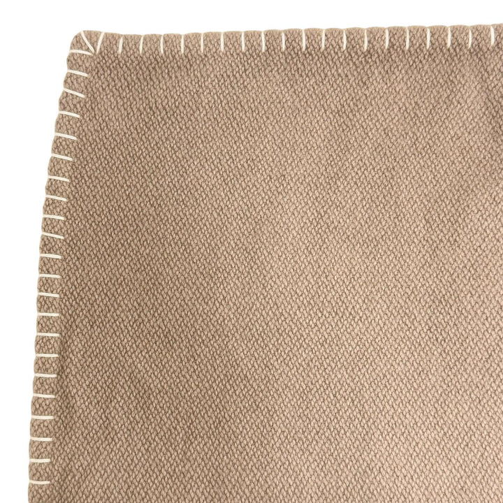 Great HERMES blanket Avalon H Logo Gradient Large Size Brown yak Women