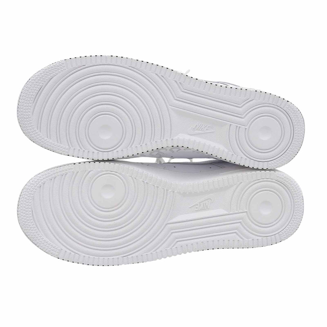 Pristine NIKE sneakers AIR FORCE 1 fire pattern white mens 29cm CW2288-111