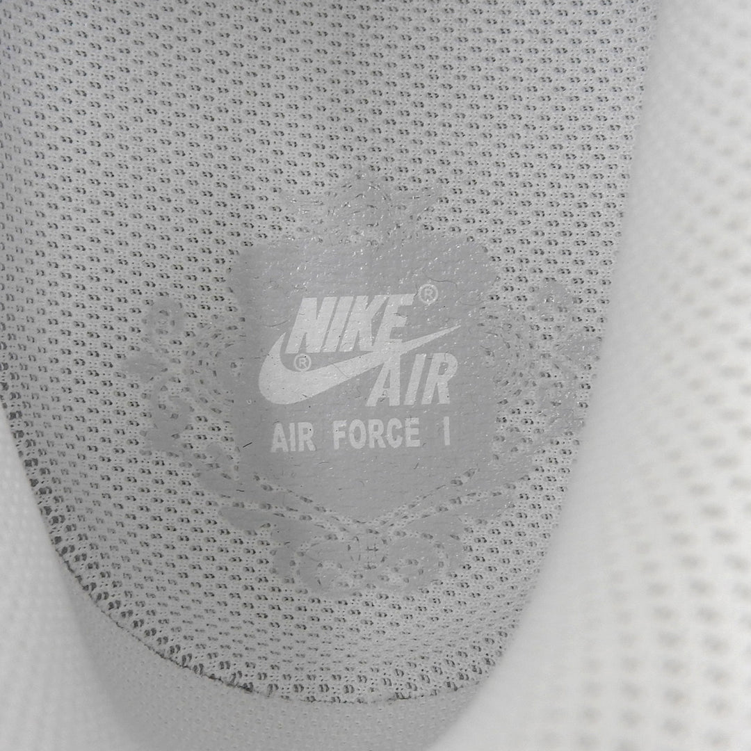 Pristine NIKE sneakers AIR FORCE 1 fire pattern white mens 29cm CW2288-111
