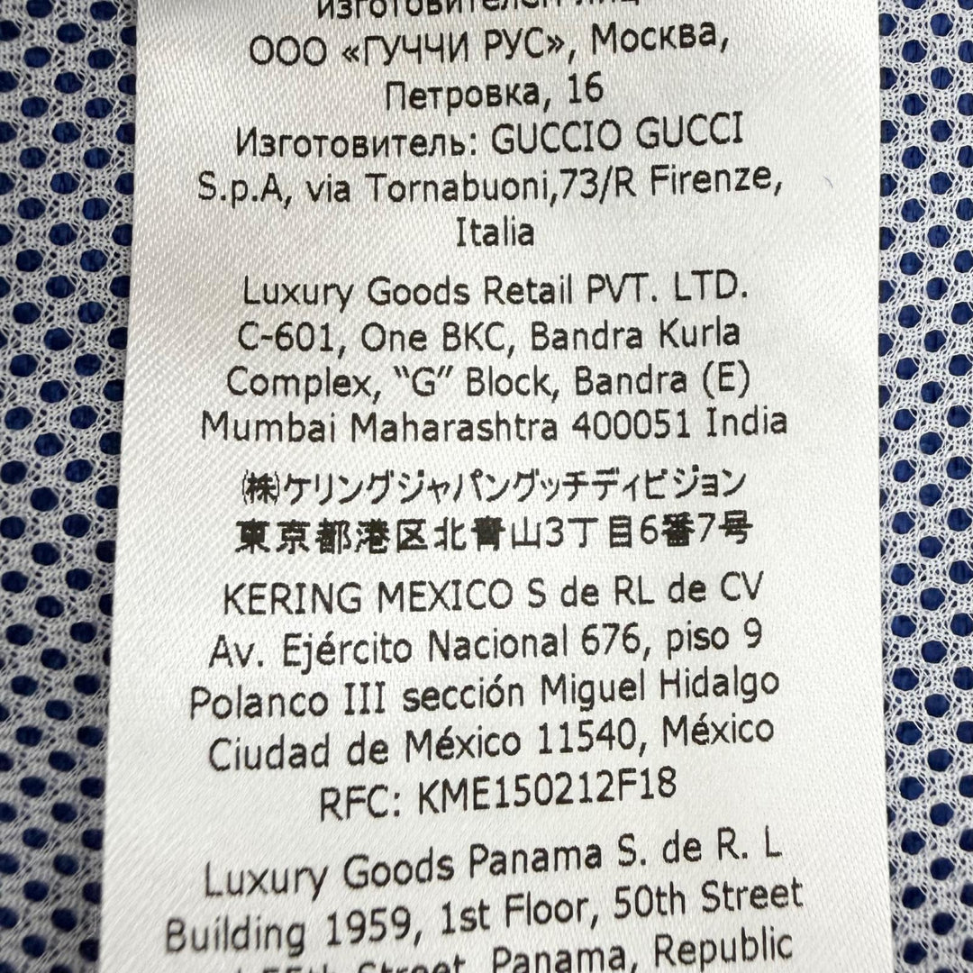 Excellent GUCCI adidas Nylon jacket GG pattern Trefoil side stripe 38 702298