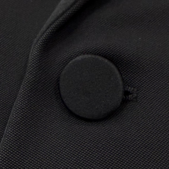 Discounted Very Good SAINT LAURENT PARIS tailored jacket black wool mens 42 392891