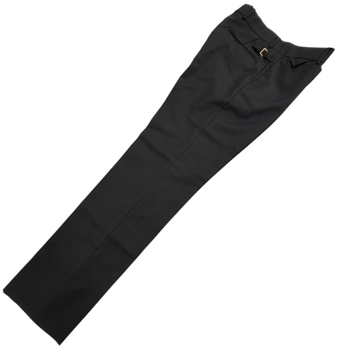 Great LOUIS VUITTON two-piece set TAILOR MADE black wool mens 46
