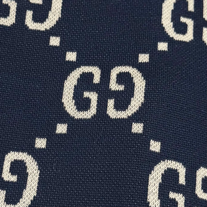 Excellent GUCCI Track jacket Navy cotton mens S 496919
