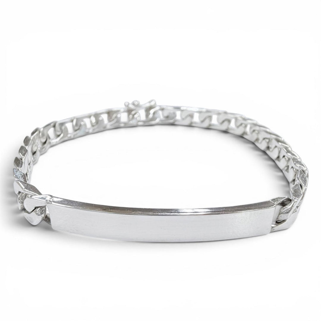Great TIFFANY&Co. bracelet Kihei Chain ID Silver 925 mens