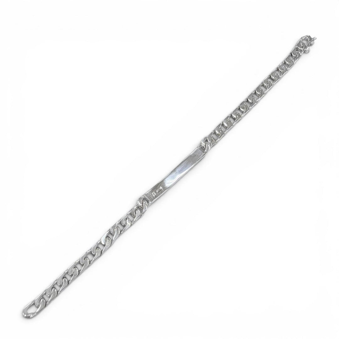Great TIFFANY&Co. bracelet Kihei Chain ID Silver 925 mens