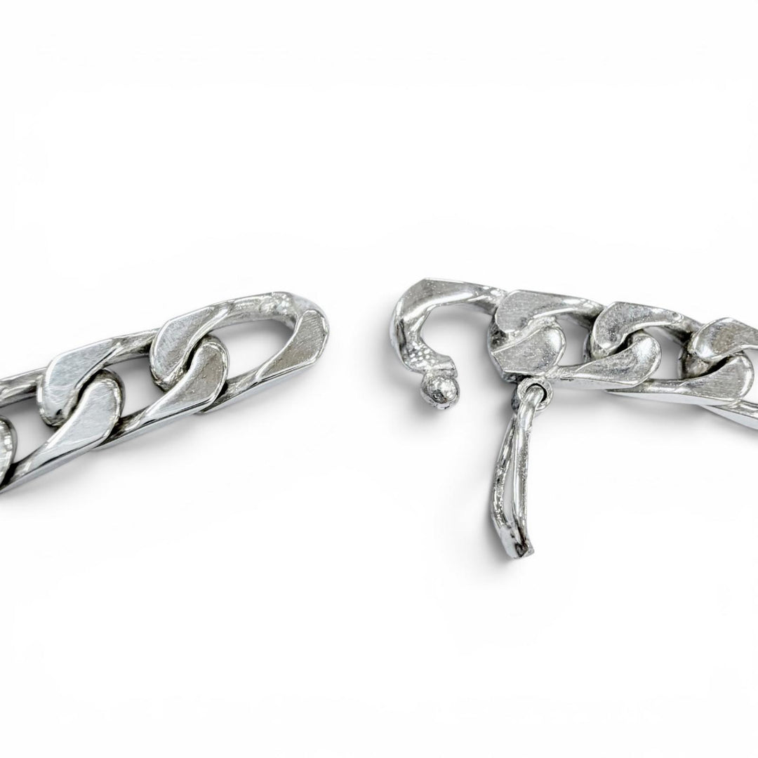 Great TIFFANY&Co. bracelet Kihei Chain ID Silver 925 mens