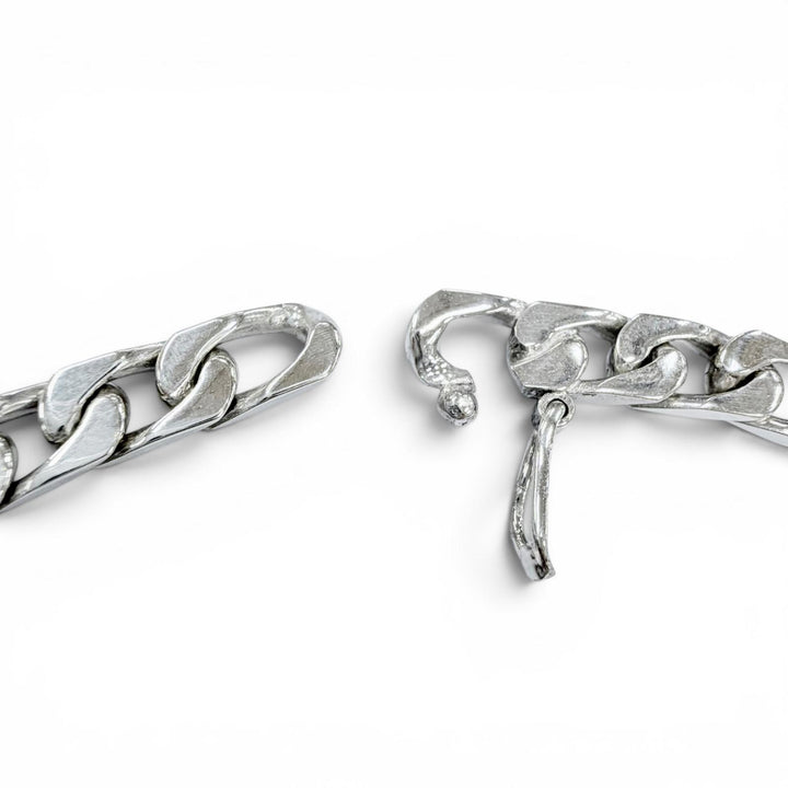 Great TIFFANY&Co. bracelet Kihei Chain ID Silver 925 mens