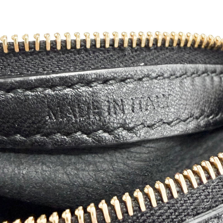 Great JIL SANDER Pouch RABBIT Rabbit Pouch Medium Rabbit black Lamb leather
