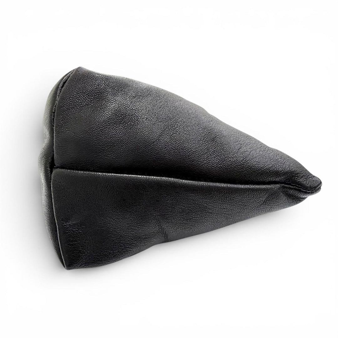 Great JIL SANDER Pouch RABBIT Rabbit Pouch Medium Rabbit black Lamb leather