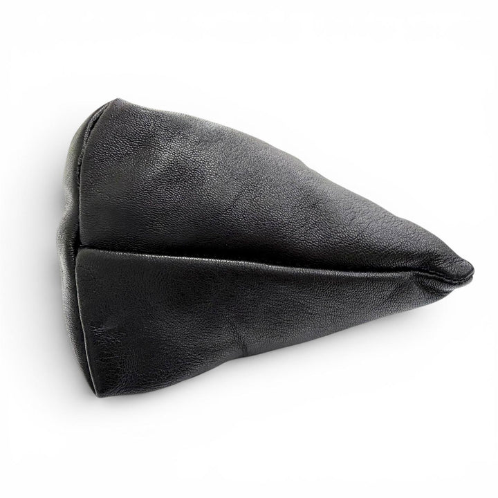 Great JIL SANDER Pouch RABBIT Rabbit Pouch Medium Rabbit black Lamb leather