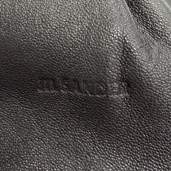 Great JIL SANDER Pouch RABBIT Rabbit Pouch Medium Rabbit black Lamb leather