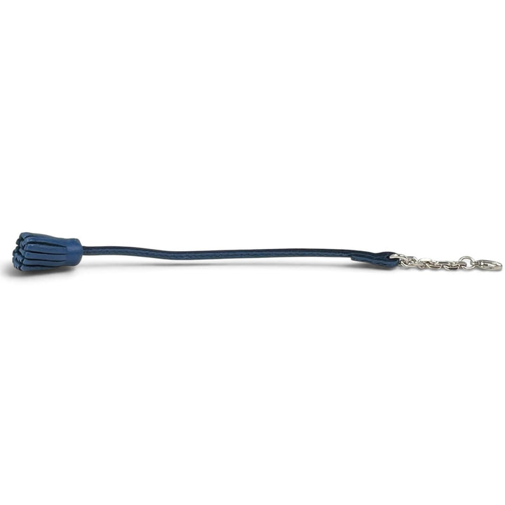 Excellent HERMES key ring Carmencita charm Blue Anyo Miro Women