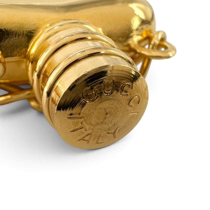 Excellent GUCCI Necklace Old Gucci Sherry Line gold Gold Plated