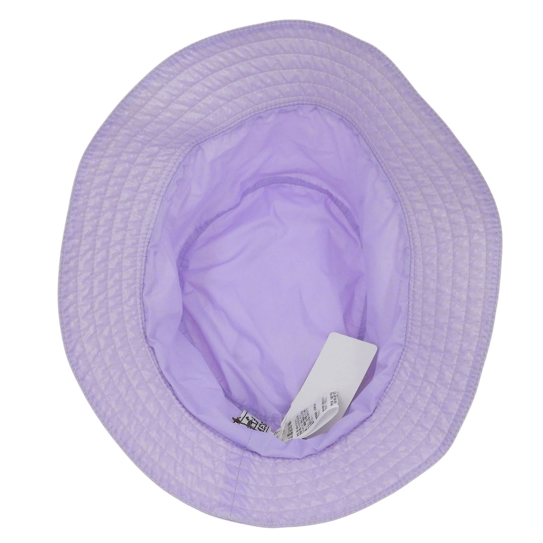 Pristine HERMES hat Fred bucket purple Nylon Women H231077N