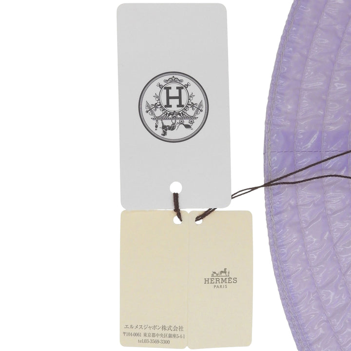 Pristine HERMES hat Fred bucket purple Nylon Women H231077N