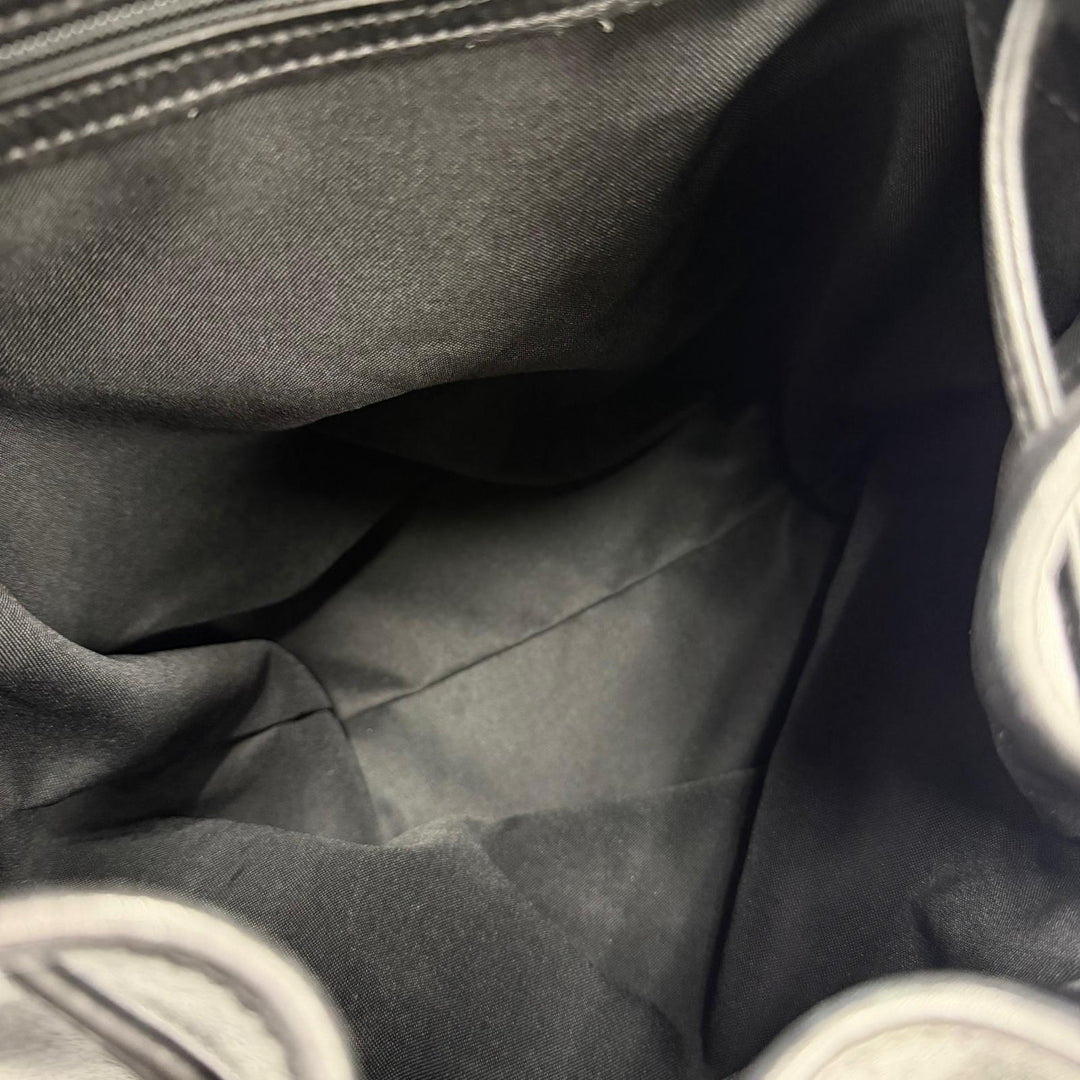 Great COACH Backpack Daypack Old coach glove leather black Women 0519