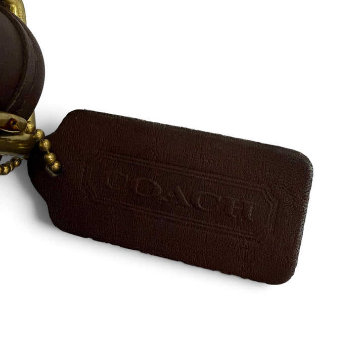Great COACH Shoulder Bag Old Coach 9965 Glove Leather Brown Women 9965