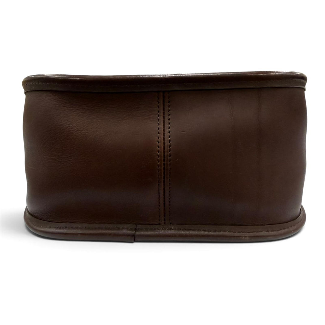 Great COACH Shoulder Bag Old Coach 9965 Glove Leather Brown Women 9965