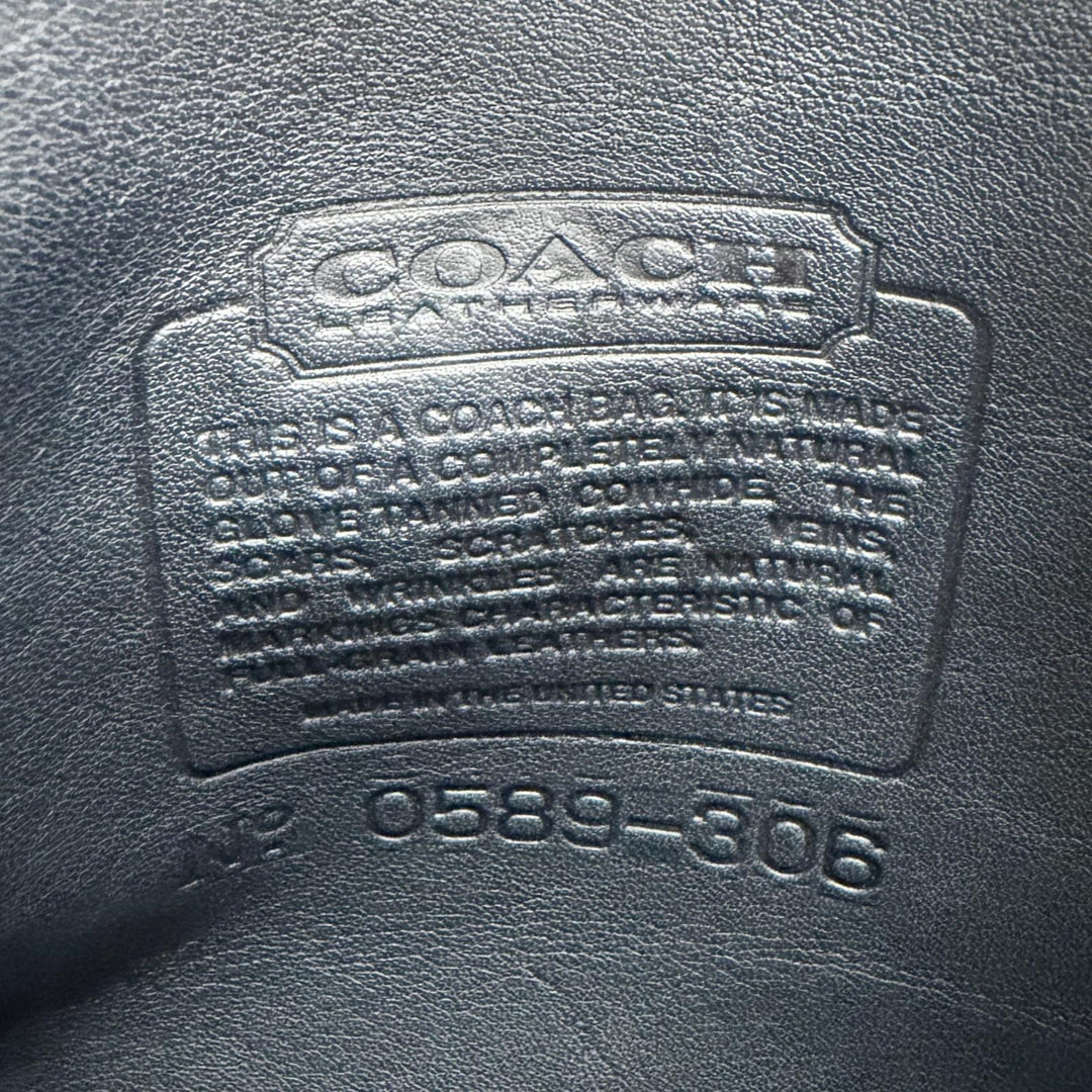 Great COACH Old Coach Glove Leather 2-Way Handbag/Shoulder Bag (Rare) 306