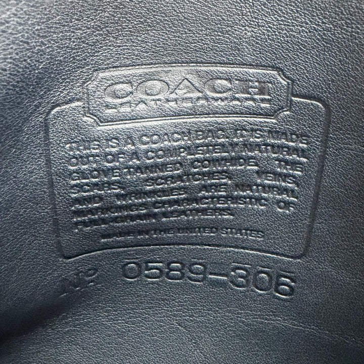 Great COACH Old Coach Glove Leather 2-Way Handbag/Shoulder Bag (Rare) 306