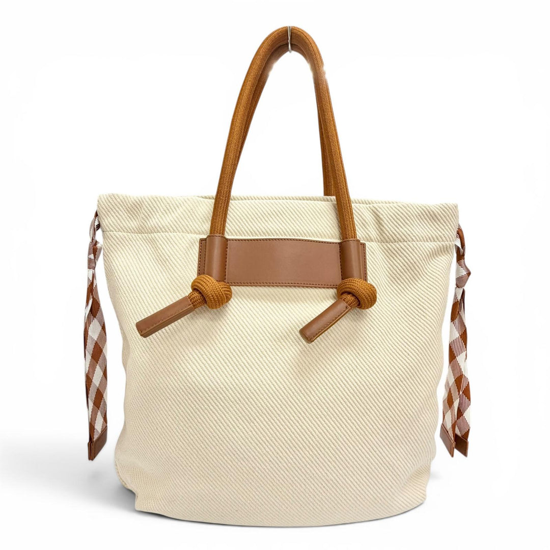 Excellent SEE BY CHLOE BETH CARRY ALL TOTE Logo charm, rose print SA64992W