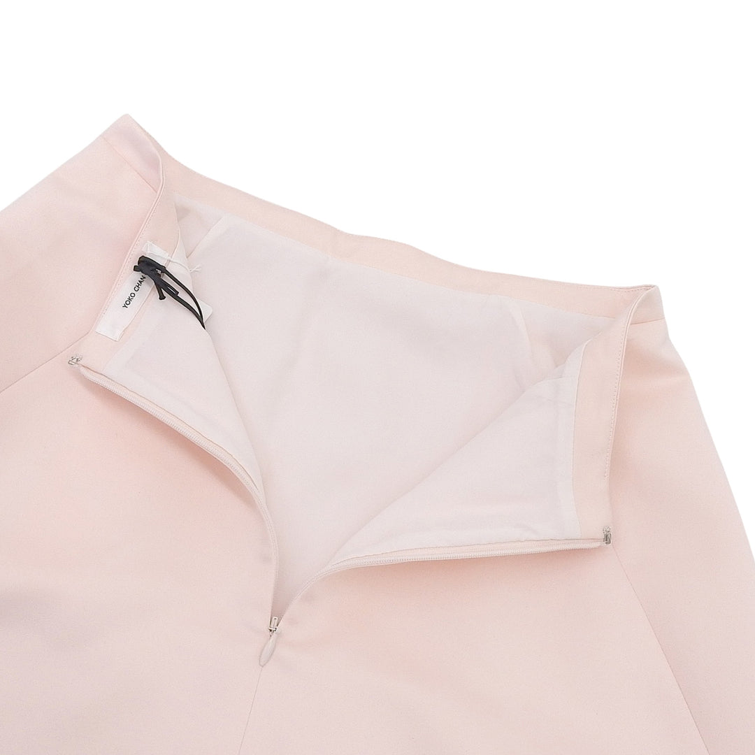 Pristine YOKO CHAN skirt A line pink polyester Women 38 YCS-521-062