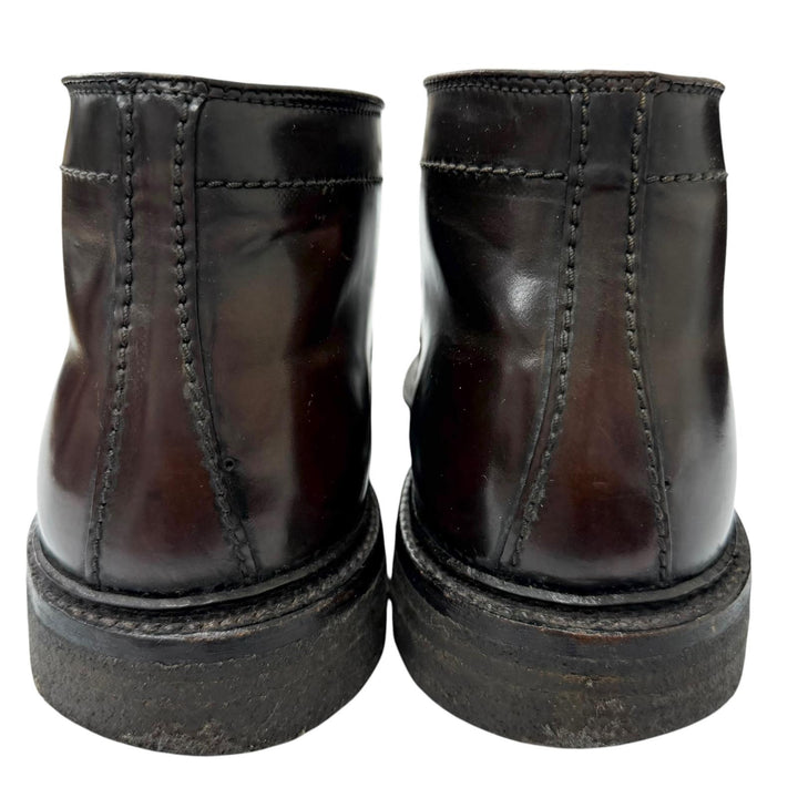 Great ALDEN Ankle boots BEAMS exclusive lace-up Dark brown Cordovan mens 7 1339Y