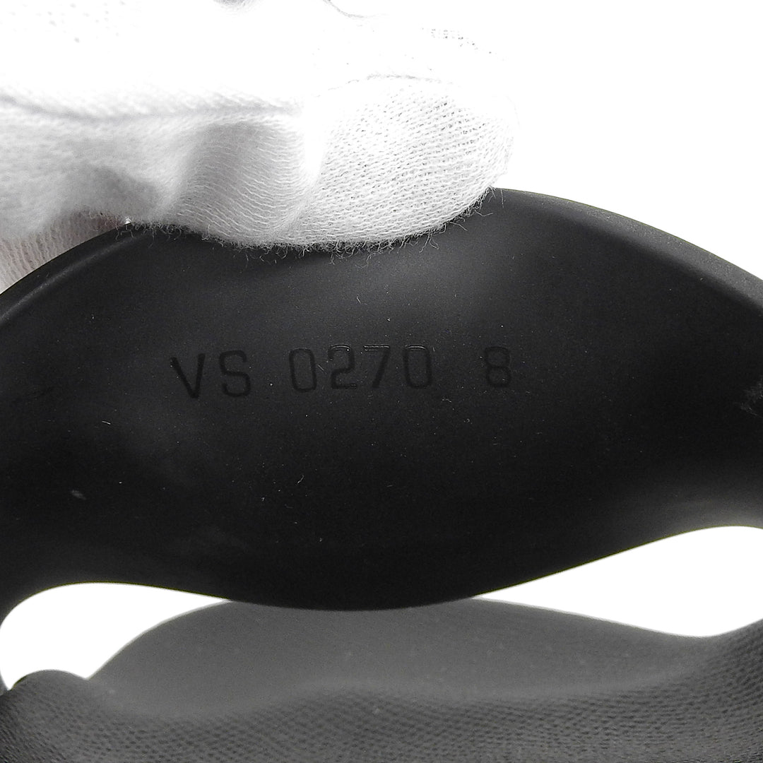 Excellent LOUIS VUITTON Sandals Waterfront line Rubber with logo Monogram canvas