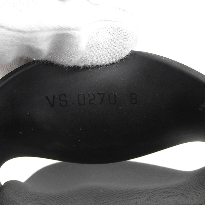 Excellent LOUIS VUITTON Sandals Waterfront line Rubber with logo Monogram canvas